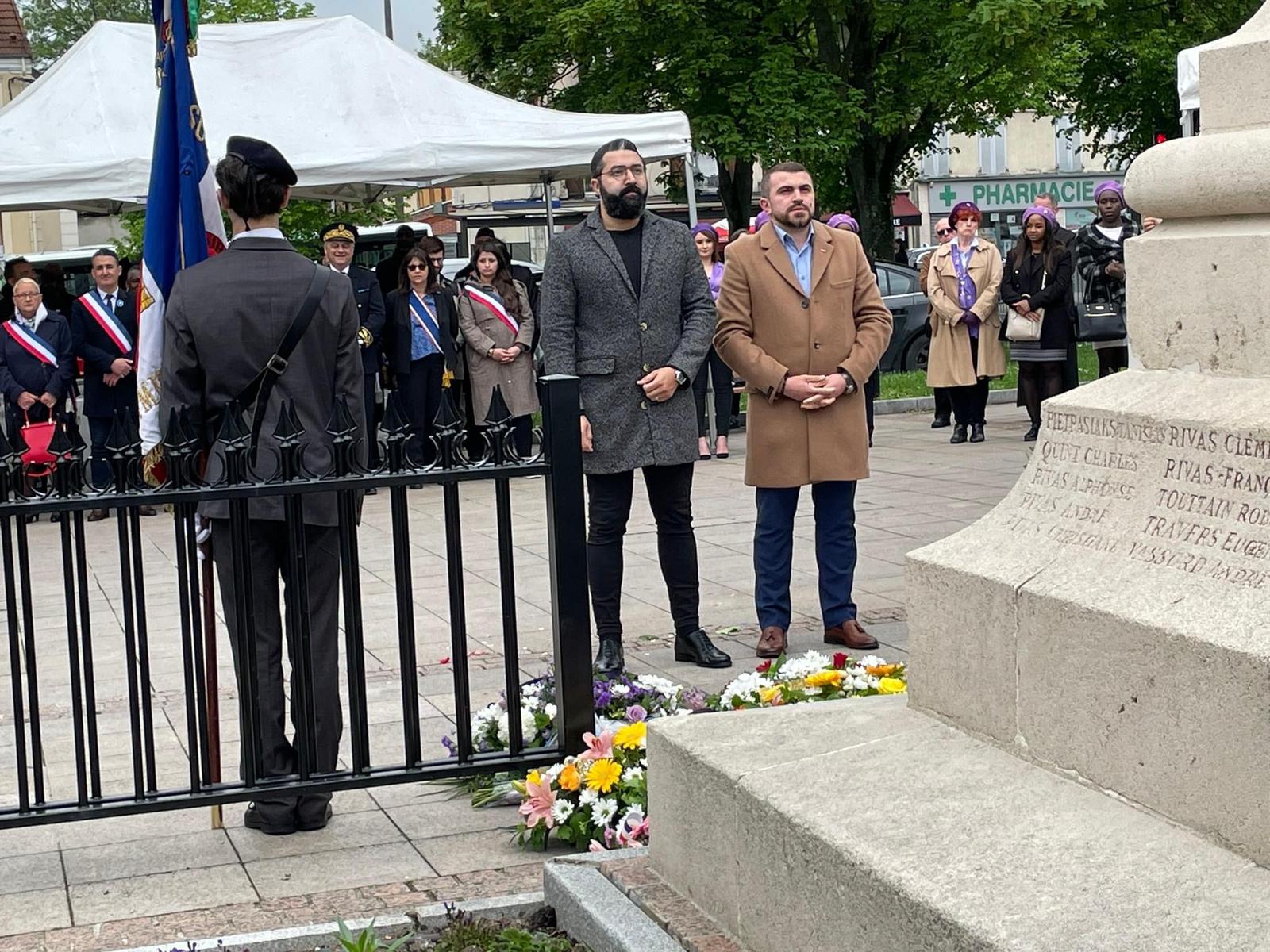 Cérémonie commémorative du 78e anniversaire de la victoire du 8 mai 1945  